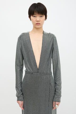 Alexandre Vauthier Embellished Maxi Dress