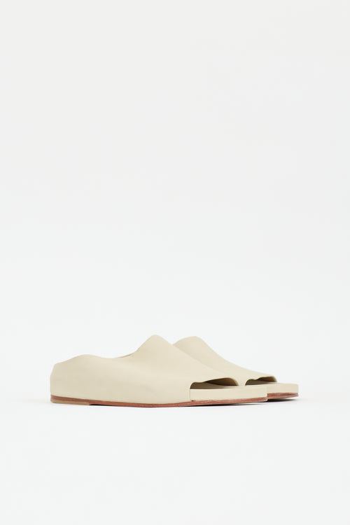 Lauren Manoogian Leather Mono Sandal