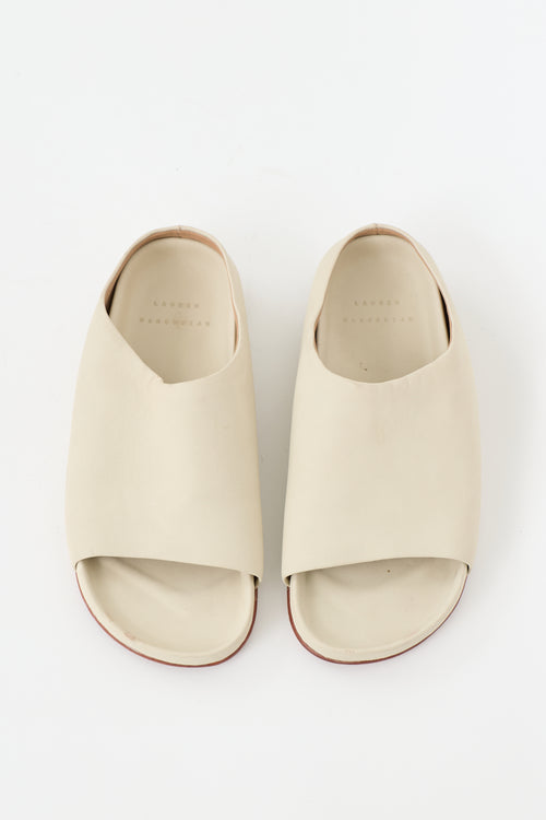 Lauren Manoogian Leather Mono Sandal