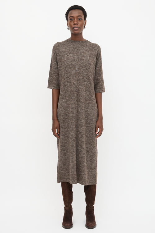 Lauren Manoogian Linen T-Shirt Dress
