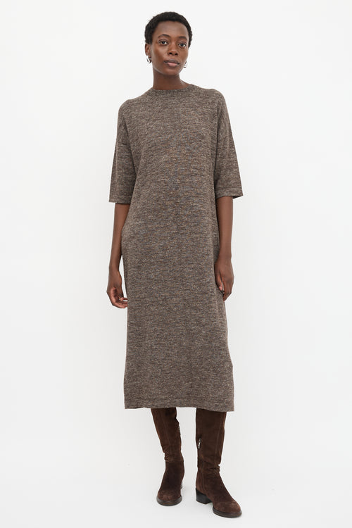 Lauren Manoogian Linen T-Shirt Dress