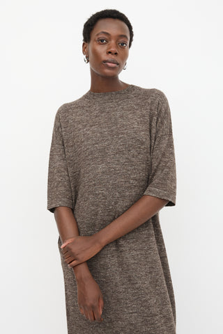 Lauren Manoogian Linen T-Shirt Dress