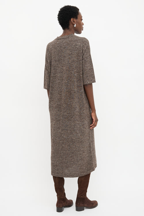 Lauren Manoogian Linen T-Shirt Dress