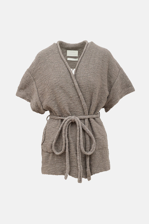 Lauren Manoogian Open Belted Cardigan