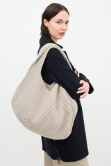 Lauren Manoogian Wool Rib Pinwheel Tote Bag
