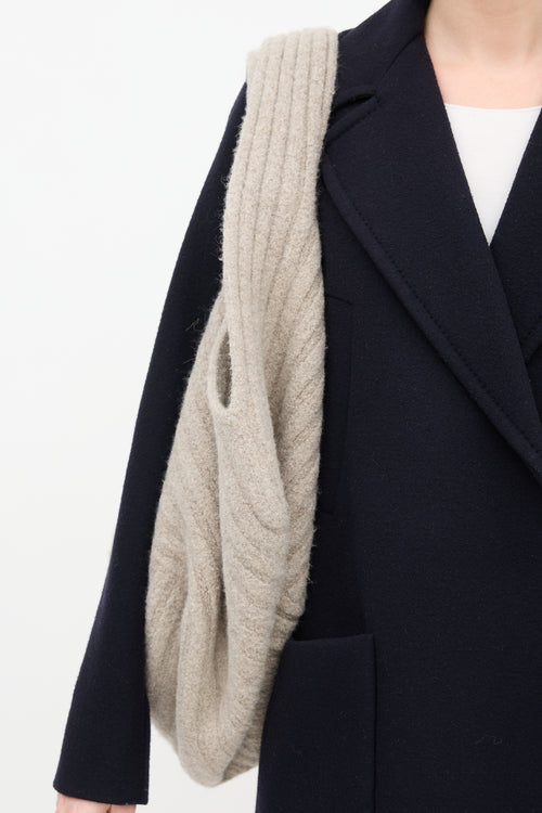 Lauren Manoogian Wool Rib Pinwheel Tote Bag