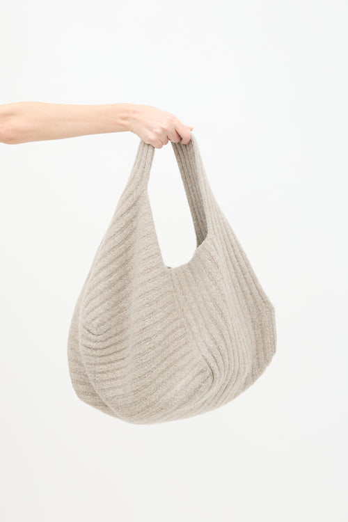 Lauren Manoogian Wool Rib Pinwheel Tote Bag