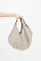 Lauren Manoogian Wool Rib Pinwheel Tote Bag
