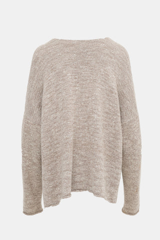 Lauren Manoogian Wool Split Cardigan