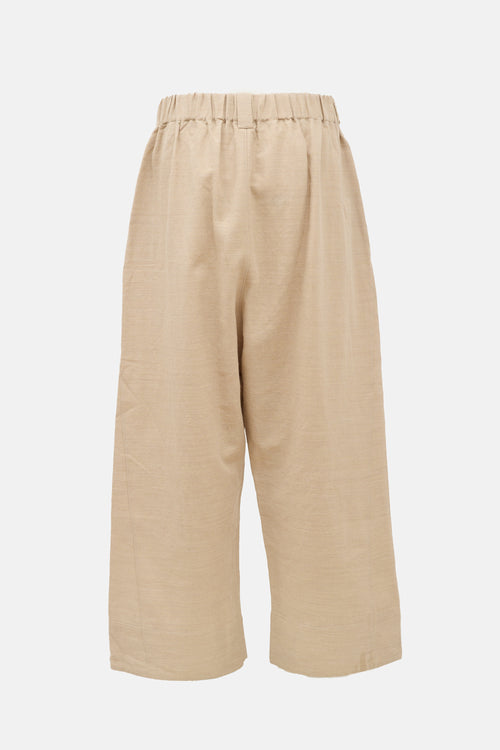 Lauren Manoogian Wool Cropped Trouser