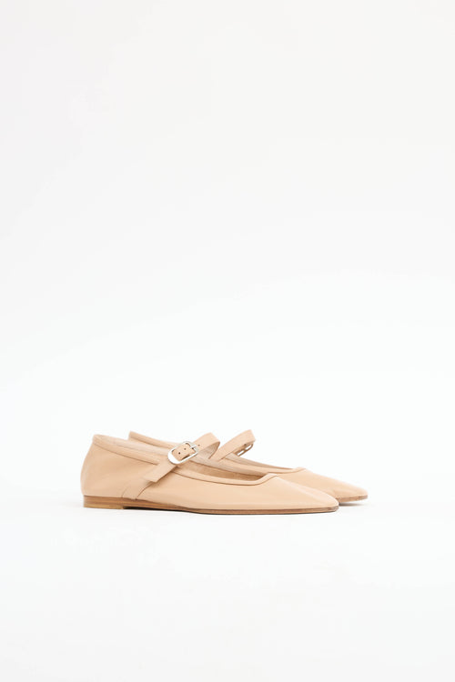Le Monde Beryl Leather Mary Jane Flat