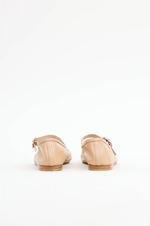 Le Monde Beryl Leather Mary Jane Flat