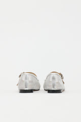 Le Monde Beryl Mesh Metallic Maryjane  Flat
