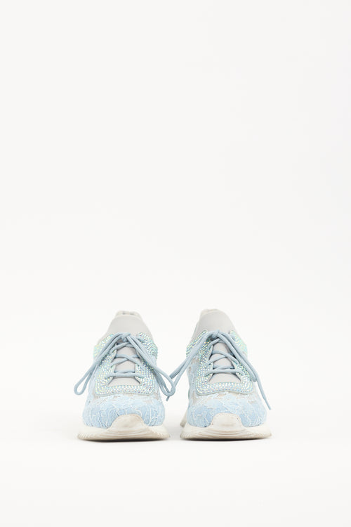 Le Silla Blue Lace Reiko Wave Sneaker