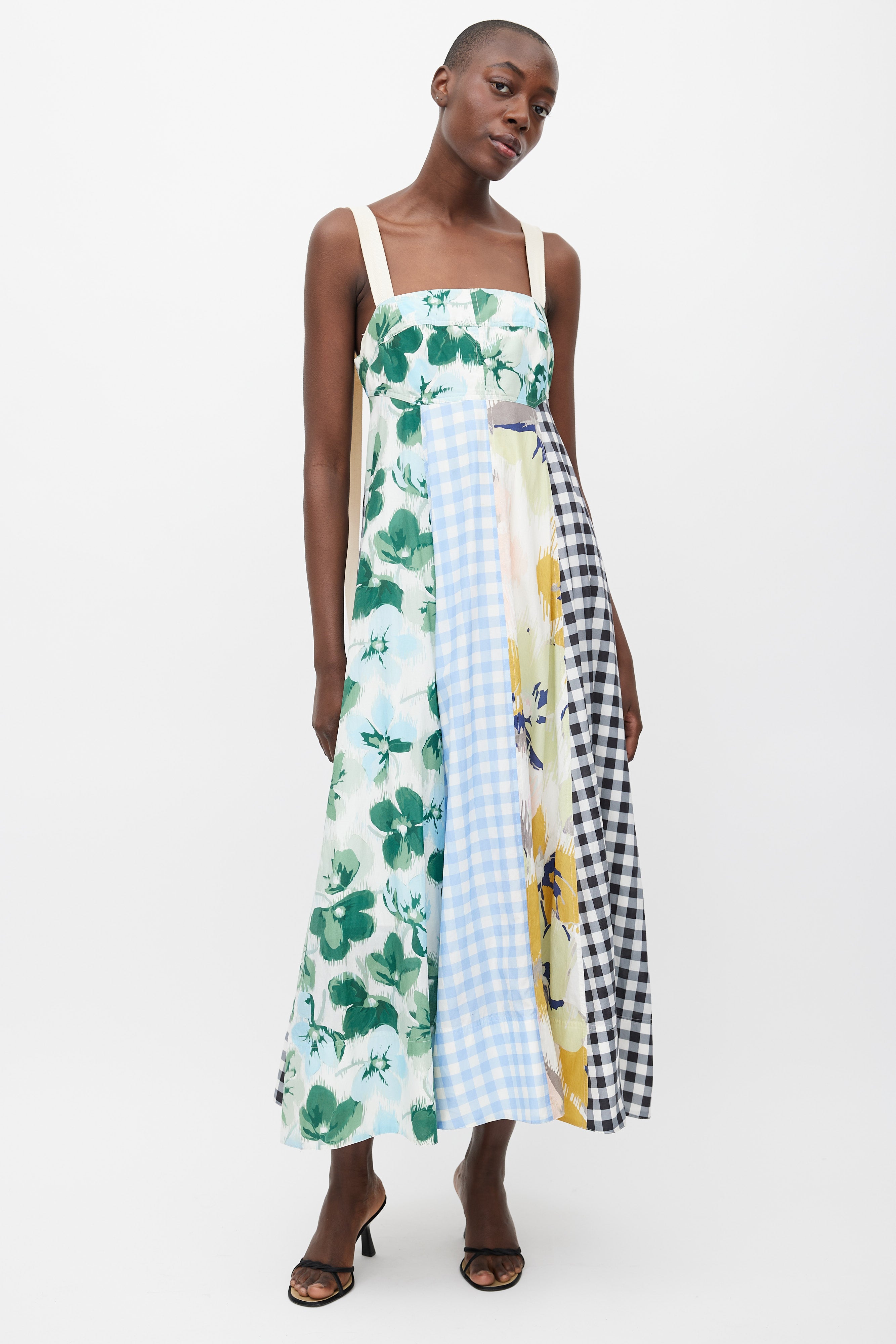 lee mathews green dress Lee Mathews Mini Dress Floral Print Drawstrings Pastel Green Silk Size 1 AU8 S