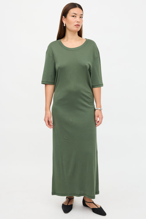 Lemaire Belted Rib T-Shirt Dress