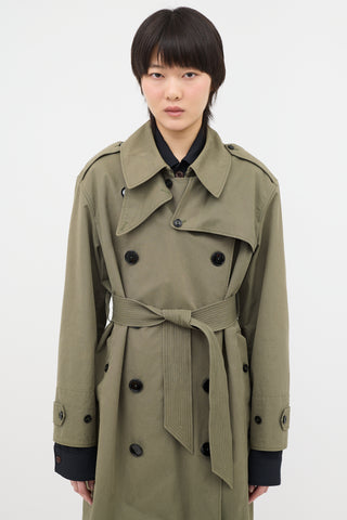Lemaire Belted Trench Coat