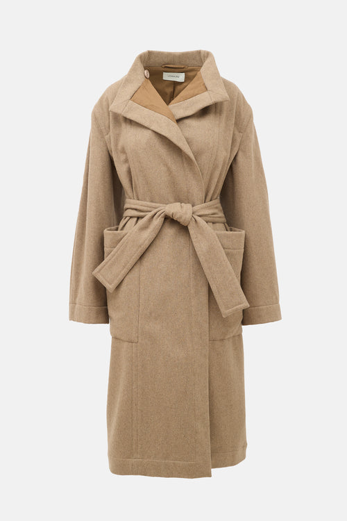 Lemaire Wool Belted Coat
