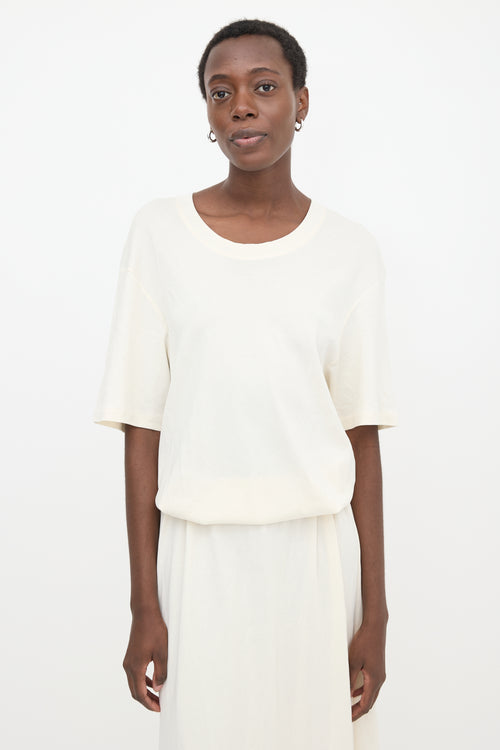 Lemaire Belted T-Shirt Dress