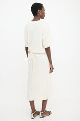 Lemaire Belted T-Shirt Dress