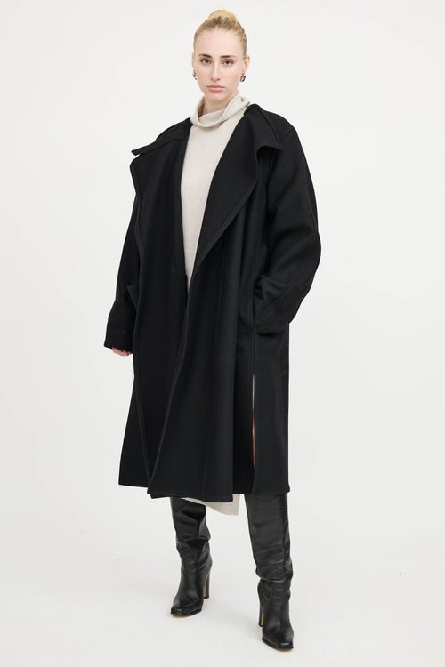 Lemaire Wool Wrap Coat