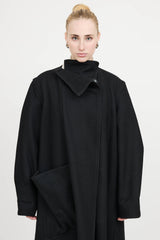 Lemaire Wool Wrap Coat