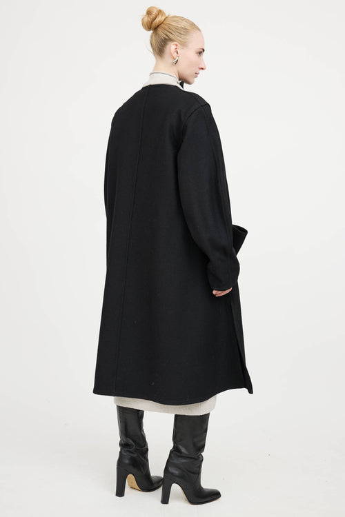 Lemaire Wool Wrap Coat