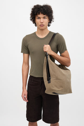 Lemaire Canvas Belted Tote Bag