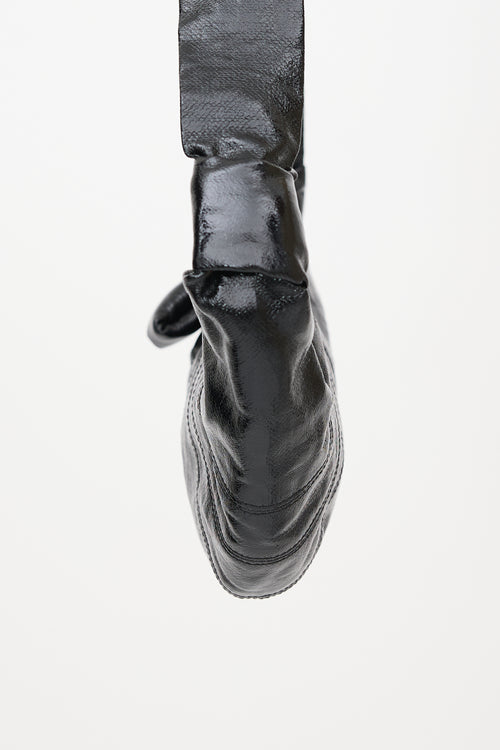 Lemaire Coated Small Croissant Bag