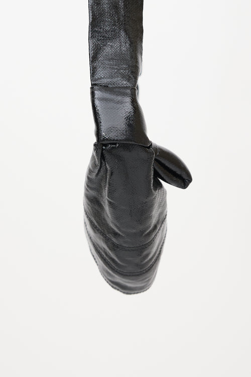 Lemaire Coated Small Croissant Bag