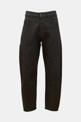 Lemaire Coated Twisted Tapered Jeans