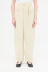 Lemaire Crinkled Pleated Trouser