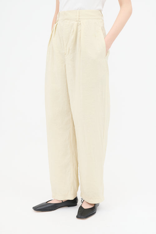 Lemaire Crinkled Pleated Trouser