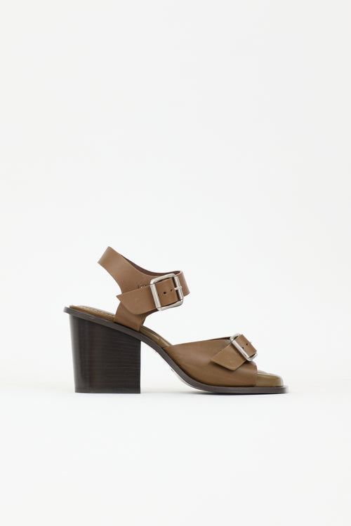 Lemaire Leather Buckle Sandal