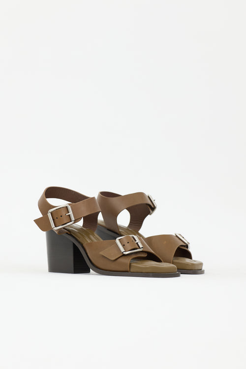 Lemaire Leather Buckle Sandal