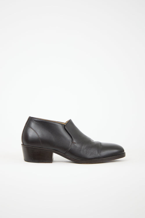 Lemaire Leather Heeled Loafer