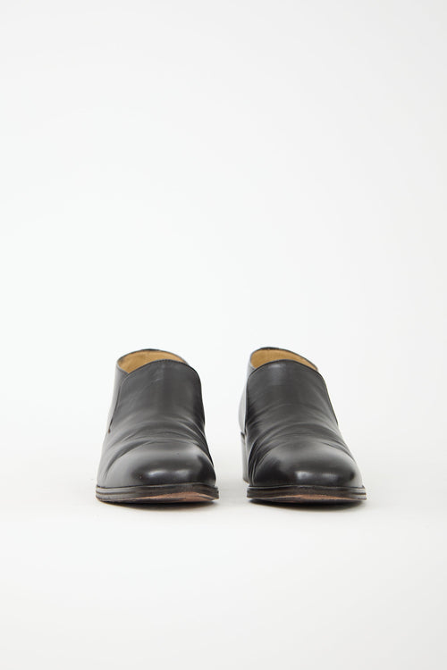 Lemaire Leather Heeled Loafer