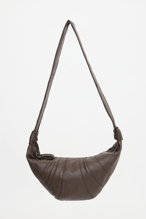 Lemaire Leather Medium Croissant Bag