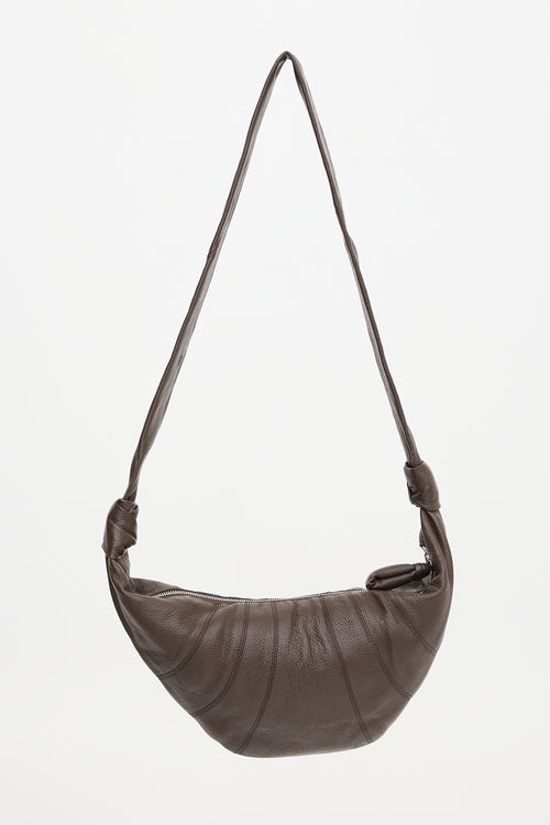 Lemaire Leather Medium Croissant Bag
