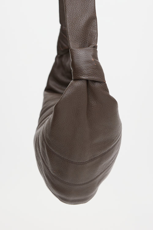 Lemaire Leather Medium Croissant Bag