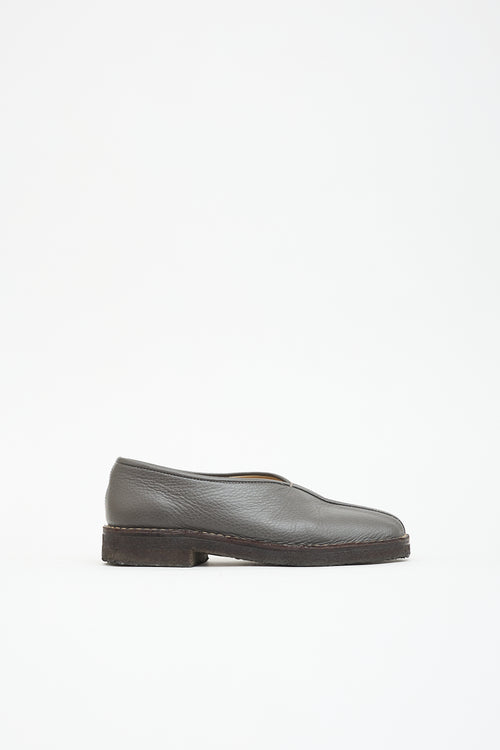 Lemaire Leather Piped Loafer