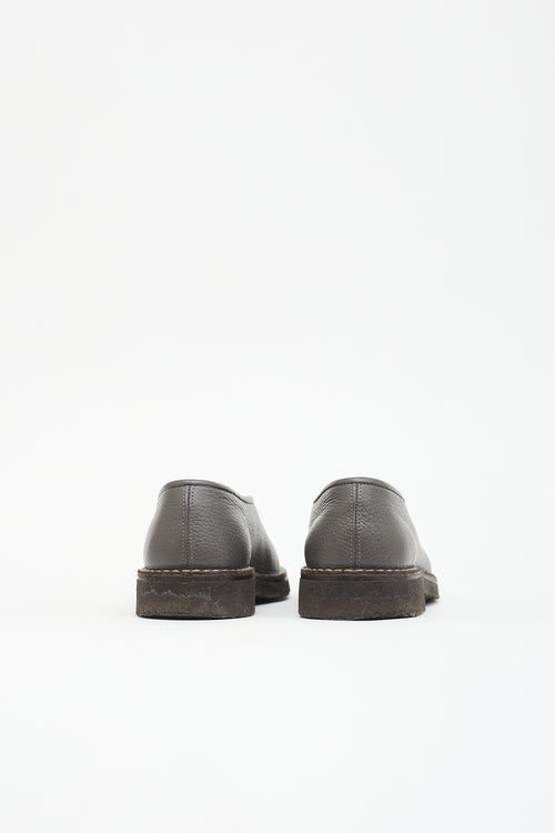 Lemaire Leather Piped Loafer