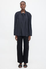 Lemaire Neck Tie Blouse