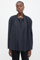 Lemaire Neck Tie Blouse