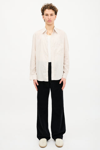 Lemaire Pinstripe Shirt