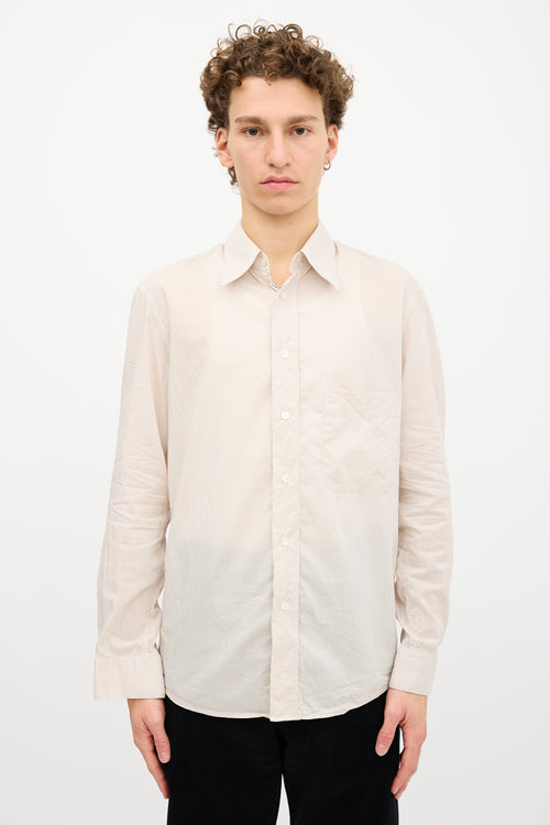 Lemaire Pinstripe Shirt