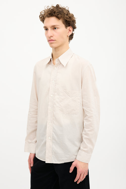 Lemaire Pinstripe Shirt