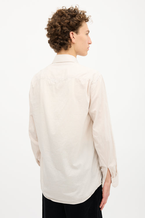 Lemaire Pinstripe Shirt