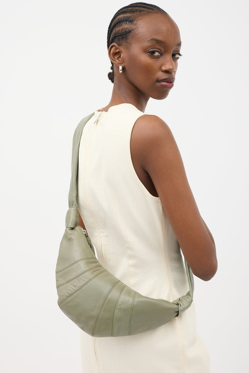 Lemaire Small Leather Croissant Bag