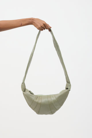 Lemaire Small Leather Croissant Bag